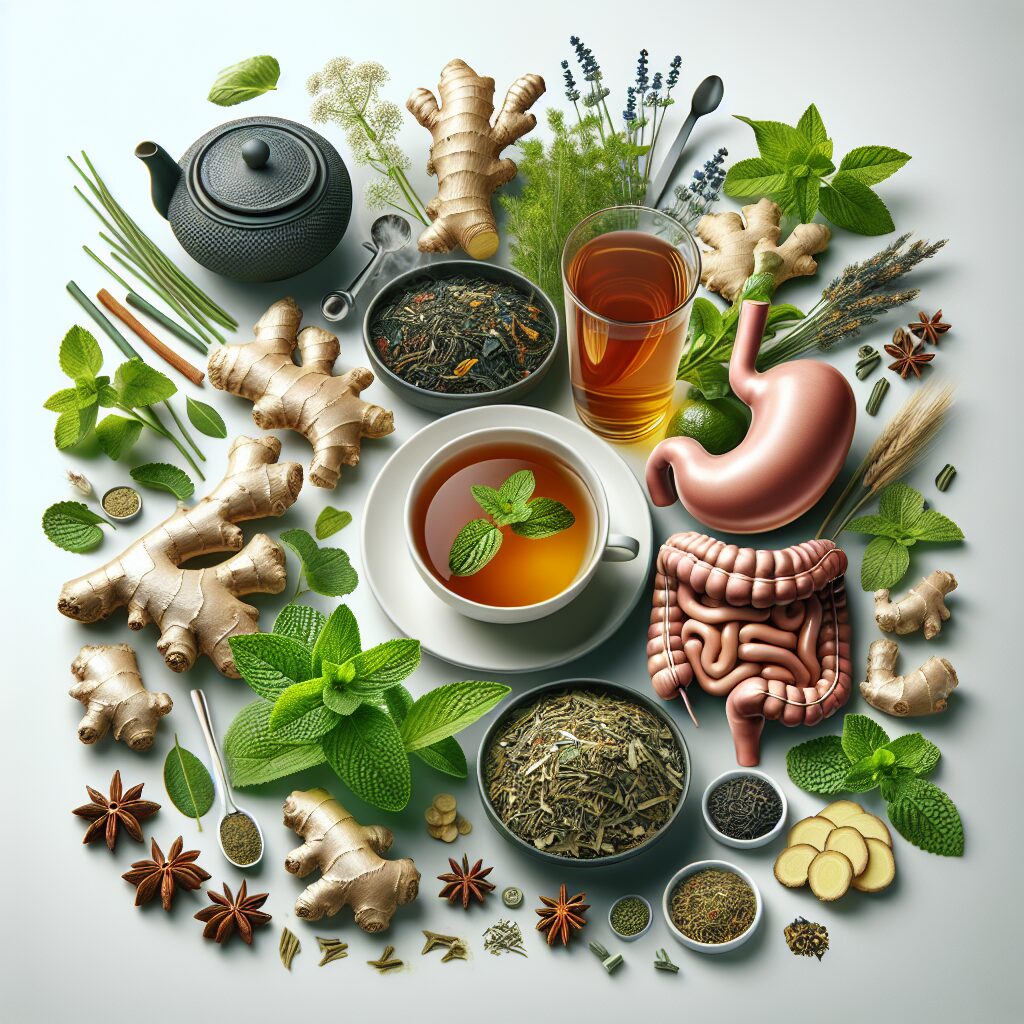 Aiding Digestive Health with Natural Tea Blends