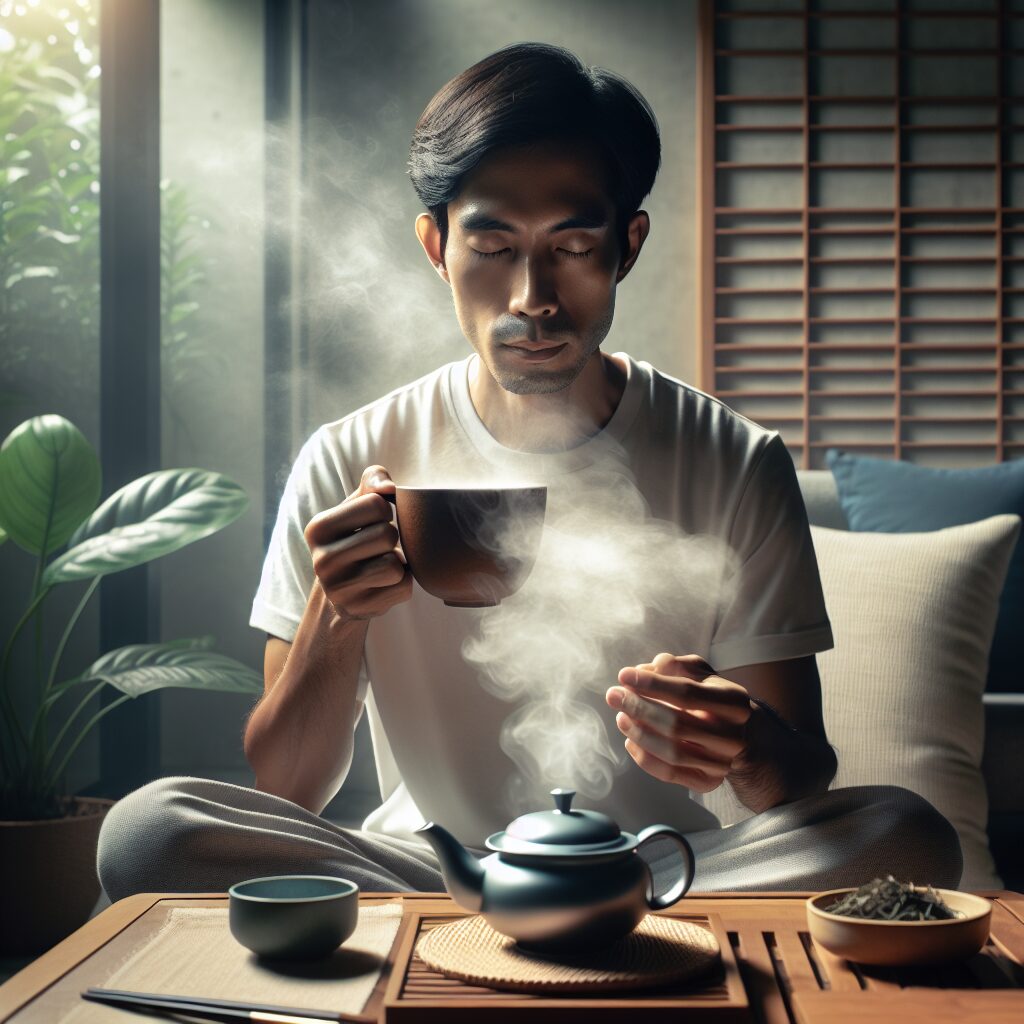 Combining Tea with Mindful Breathing for Relaxation