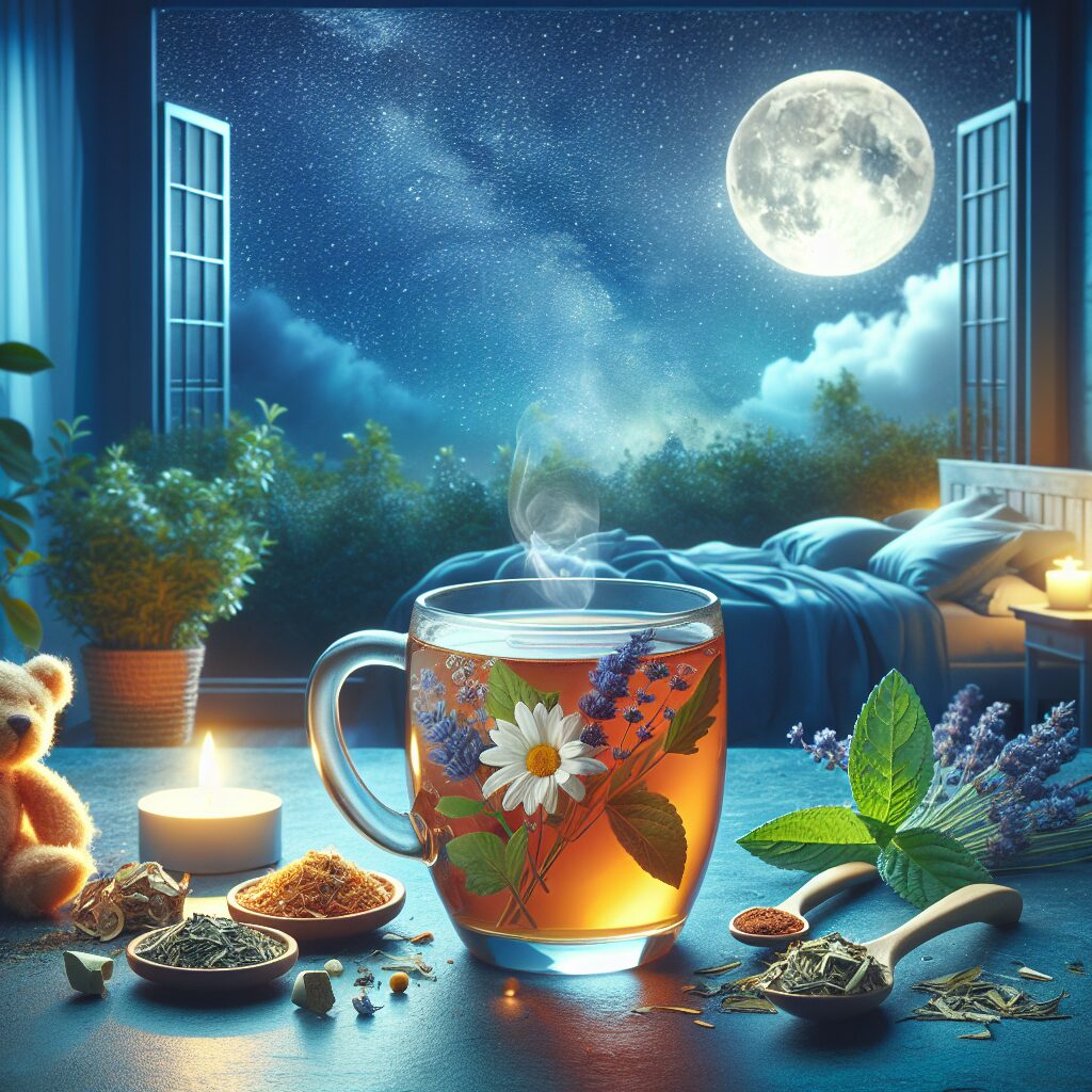 Enjoy Better Sleep with Organic Herbal Tea