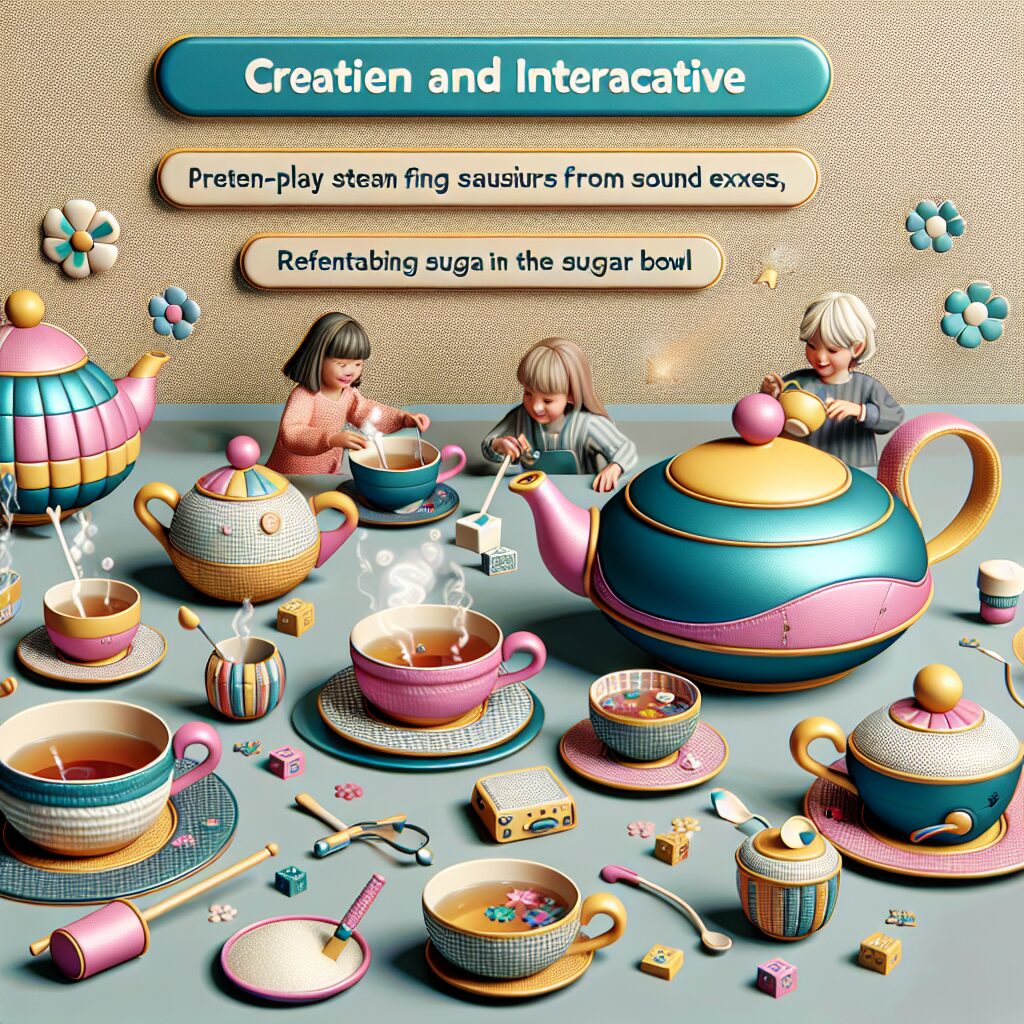 Fun and Interactive Tea Sets for Children