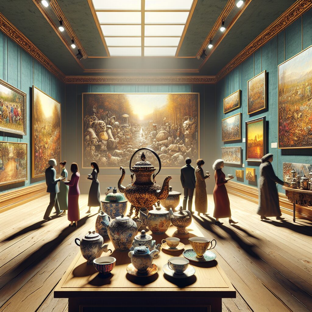 Hosting Tea Inspired Art Exhibitions