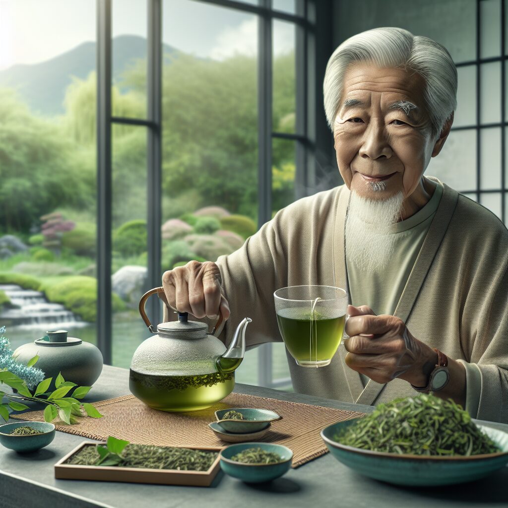 Promoting Healthy Aging with Tea
