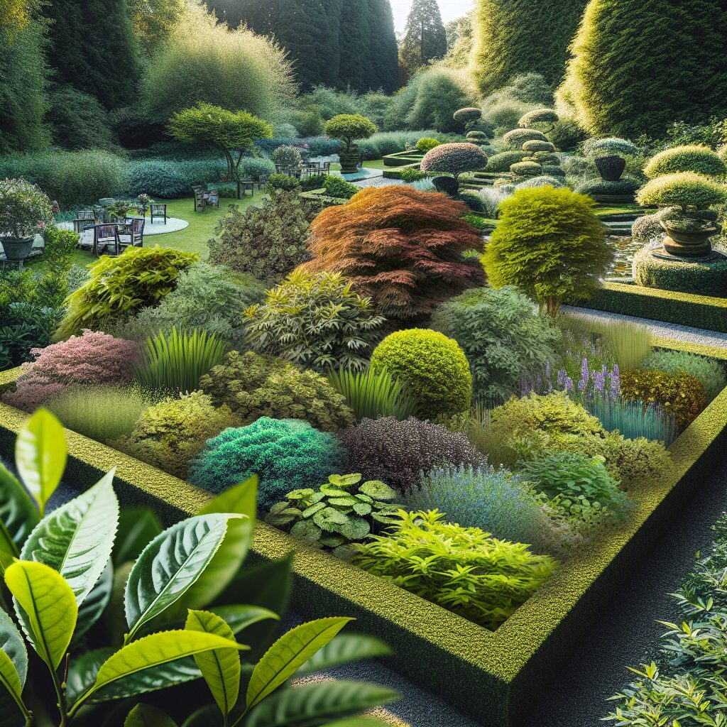 Seamlessly Integrating Tea Plants into Landscape Design