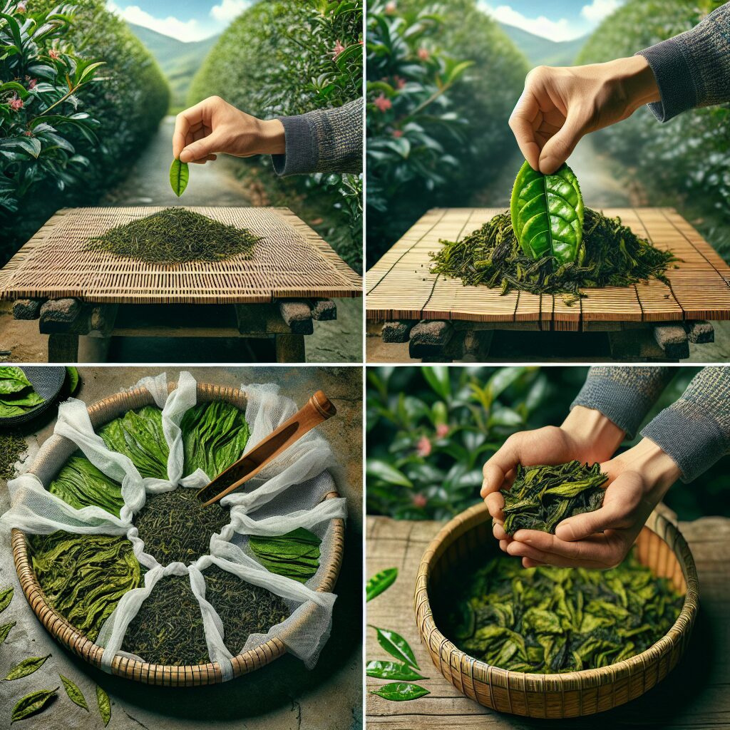 Steps for Harvesting and Drying Your Own Tea Leaves