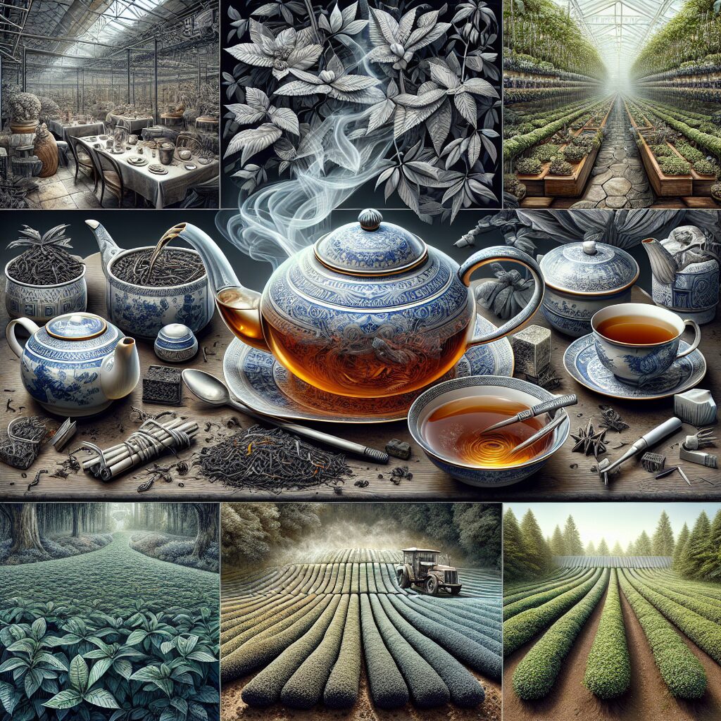 Tea Themes in Multimedia Art Projects