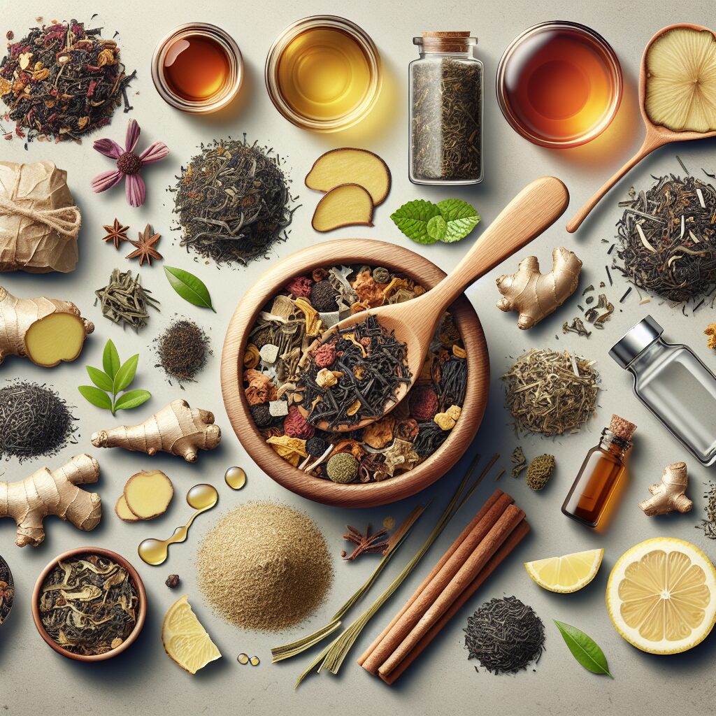 The Art of Blending and Flavoring Non-Organic Tea