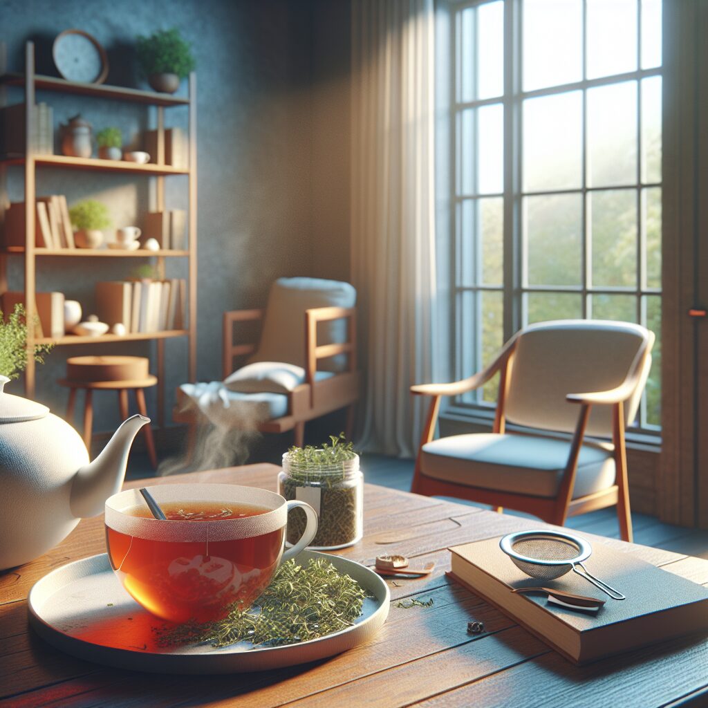 The Joy of Relaxing with Herbal Tea at Home