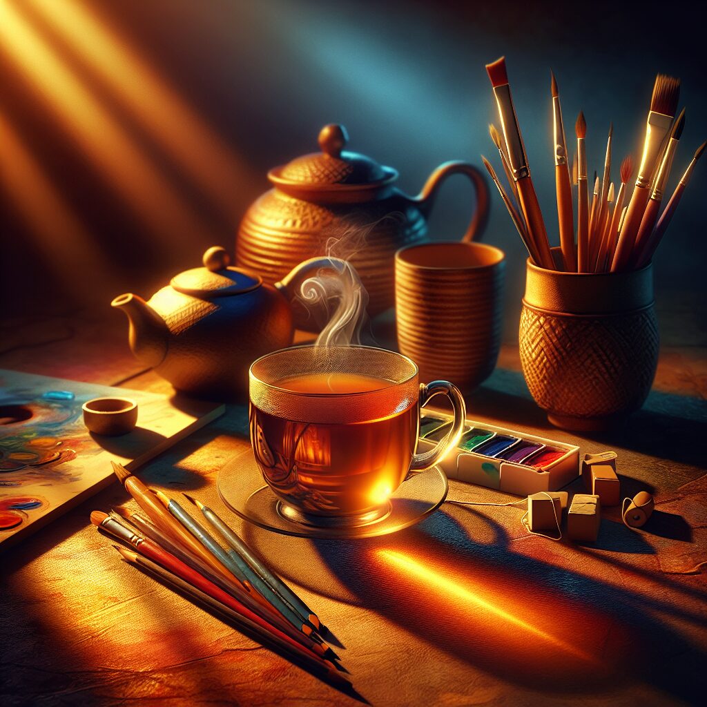 The Soothing Role of Tea in Art Therapy