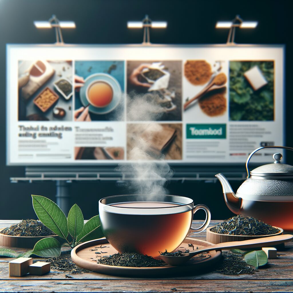 The Use of Tea in Advertising and Media Campaigns